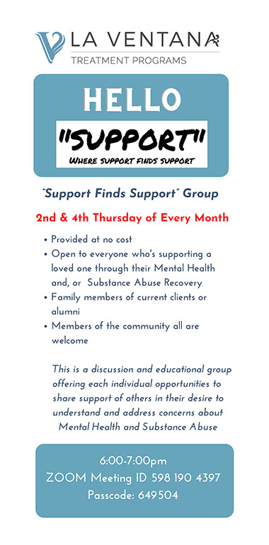Support Groups flyer